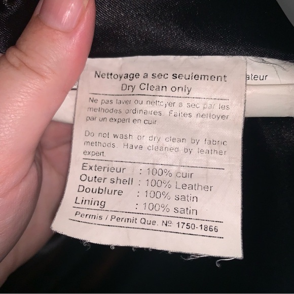 Bod & Christensen Black Mid Length Soft Leather Jacket - Picture 4 of 10